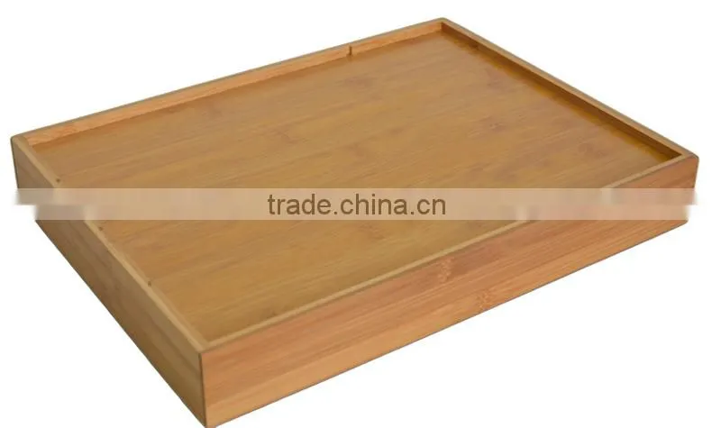 Cutlery Drawer Organizer - ---Durable Wood/ Bamboo Cutlery Tray
