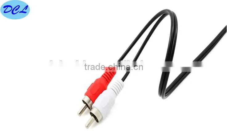 3.5mm to 2RCA audio cable 1M
