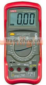 Economical Handheld Digital Multimeter, AC/DC/Resistance/Capacitance/Temperature UT53
