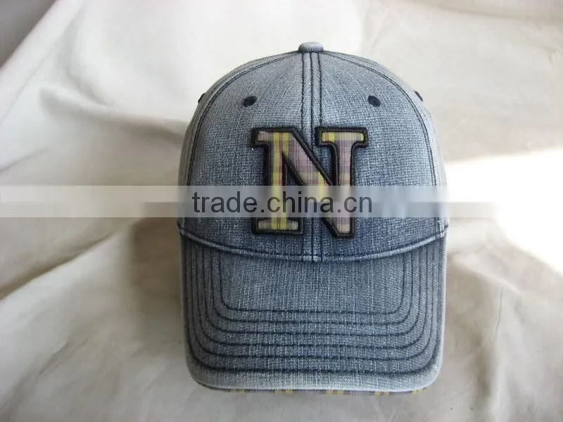 Jeans Wahed Baseball Cap, Jeans Vintage Baseball Cap, Blue Washed Cap