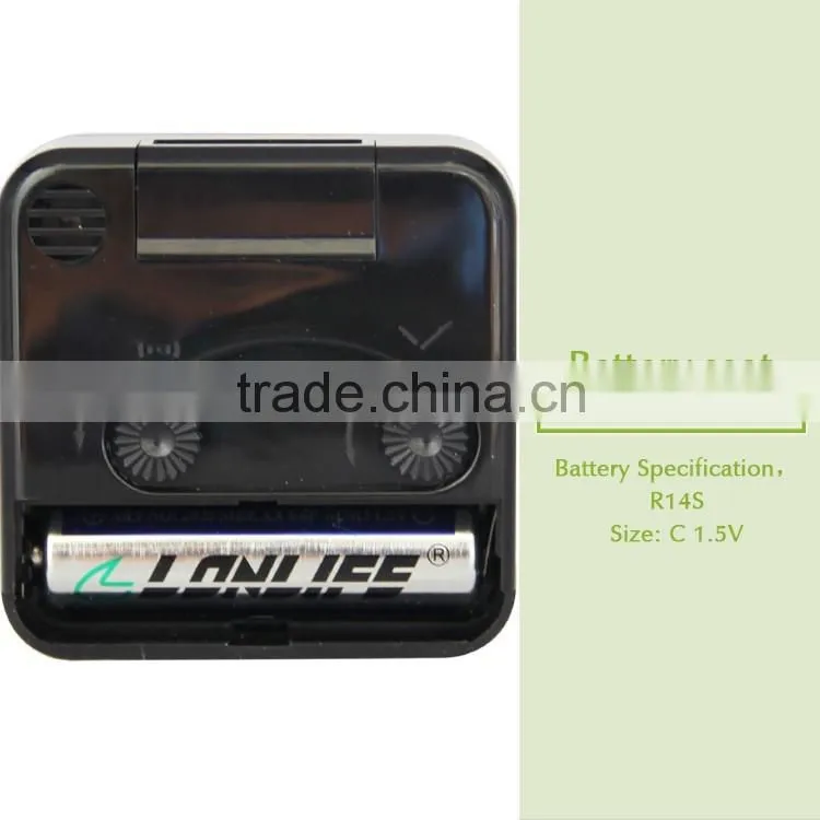 hot sale mini travel alarm clock over the world