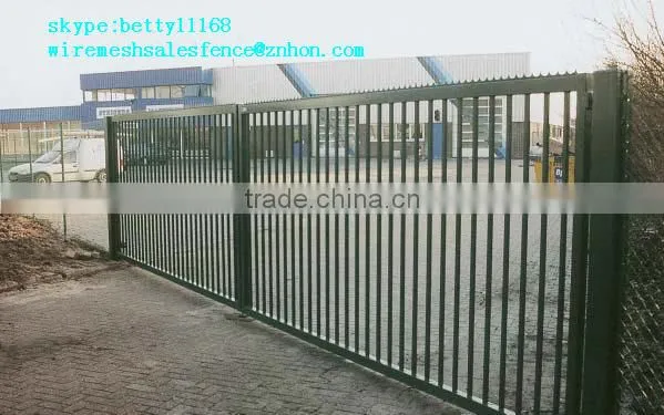 High Quality Cheap wrought iron fence gate for driveway