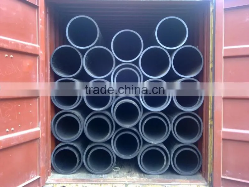 600mm plastic water pipe hdpe pipe pn10