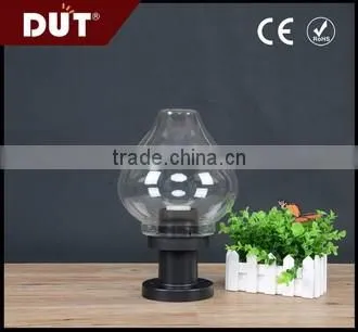 china supplier invariant color plastic outdoor acrylic fence lighting fixture