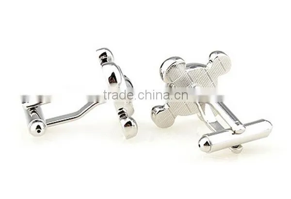 Manufacturer custom made clcok letter cufflinks for mens gift