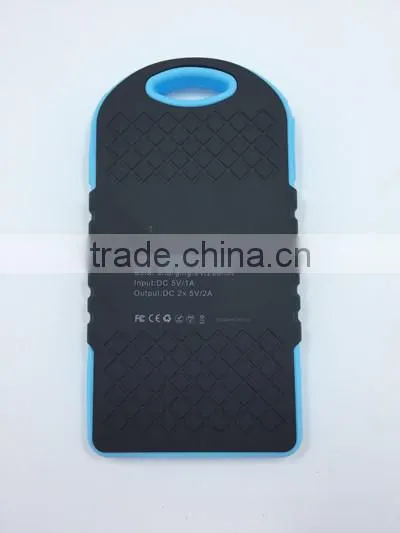 2016 CE certificate portable solar power bank waterproof for malaysia market