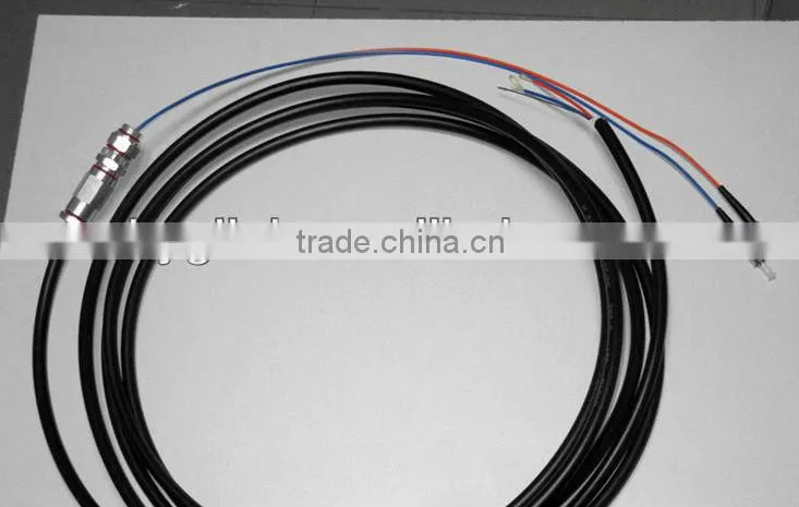 High Quality black optical fiber outdoor water proof pigtail cable for network solution