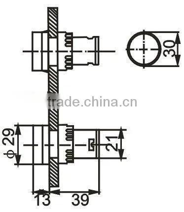 16mm indicator lamp 24v 220v