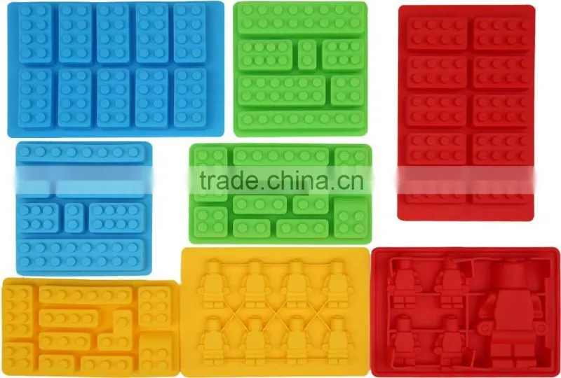 Star-Wars Storm Trooper Helmet lego candy mold minifigure silicone ice cube tray