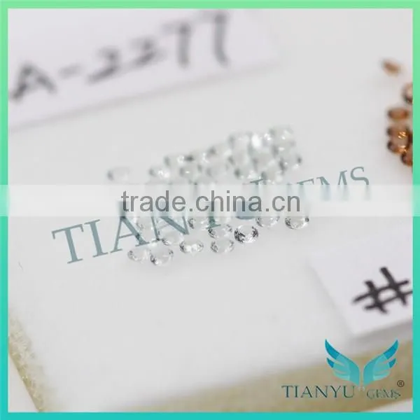 Wholesale Loose Artificial gems #A2277 Round Brilliant Cut Nano Sital Gems Stone for Jewelry Price
