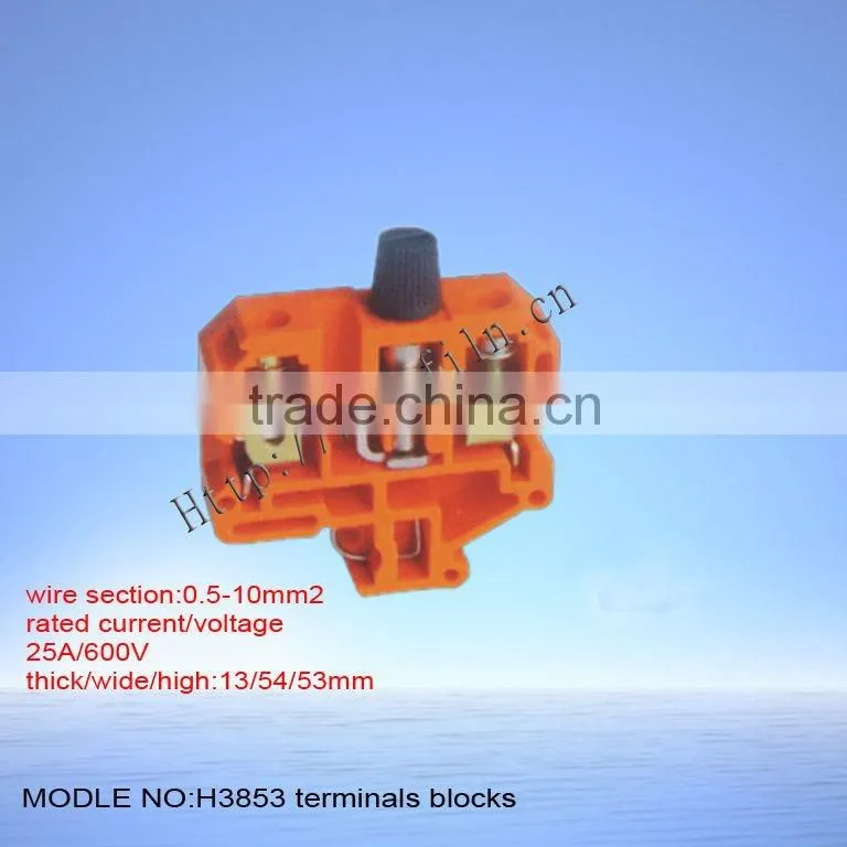 H3853 wire connector electric terminal blocks