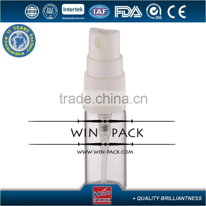 chemical bottles,35ml glass vial for perfume with silver sprayer and silver cap