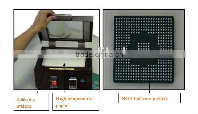 Laptop bga repairing with highly vision system(SV550)