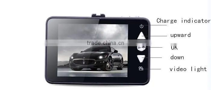 2.7 inches full hd display seamless photography 30 frames car rearview mirror camera DVR