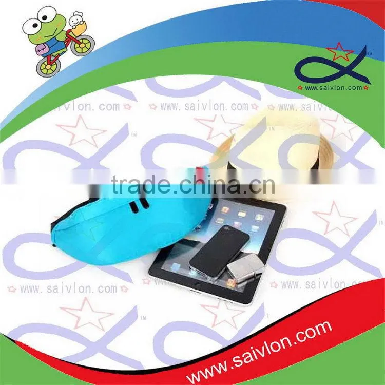 Customized Crazy Selling zippered travel waterproof waist pouch