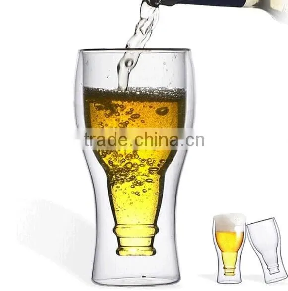 Double Wall Beer Glass / beer cup