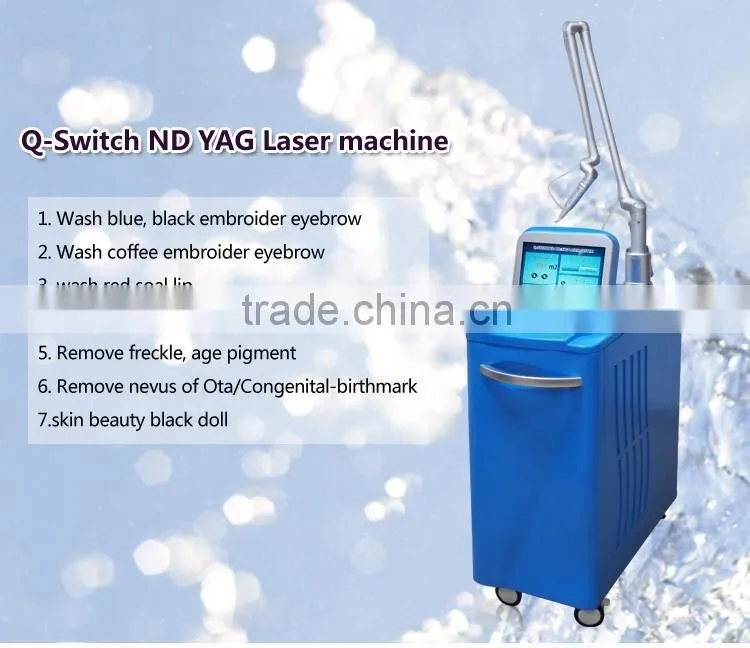 Q-Switch Nd Yag Laser Tattoo Removal System/Q Switched Laser For Tattoo Removal