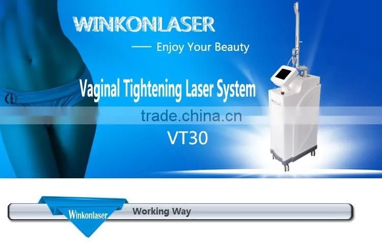 Factory price! Professional doctor use CO2 vaginal laser not only vaginal lifting but also face lift