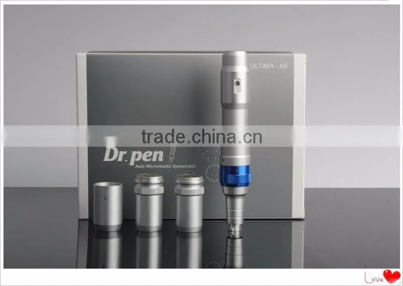 Dr.pen derma pen Ultima A6 rechargeable mirconeedle system adjustable 0.25mm-2.5mm