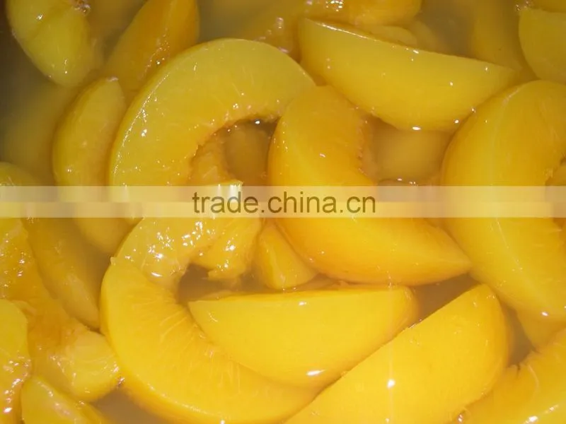 canned yellow peach dice