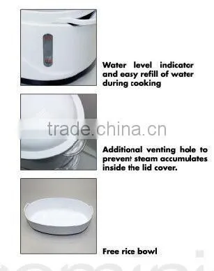 HOT SALE GS APPROVAL 3 tiers electronical food steamer machine