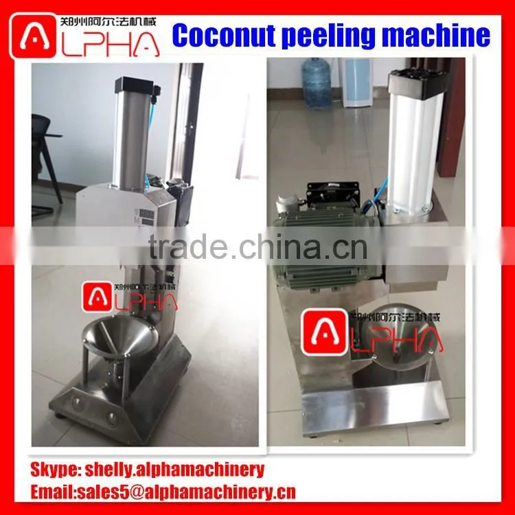 Whosale coconut production line coconut skin peeler coconut machine