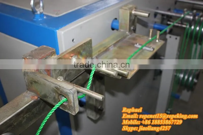 Coil winding machine for rope baler twine coil making machine coiler machine: ropenet15@ropekig.com