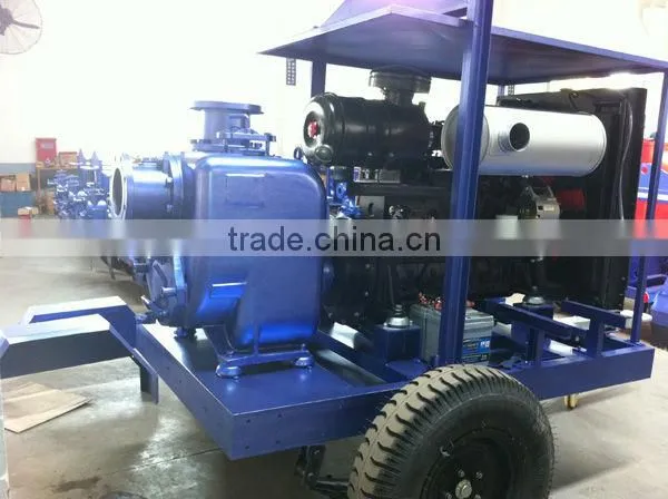 Self-priming Sewage Trailer Pump