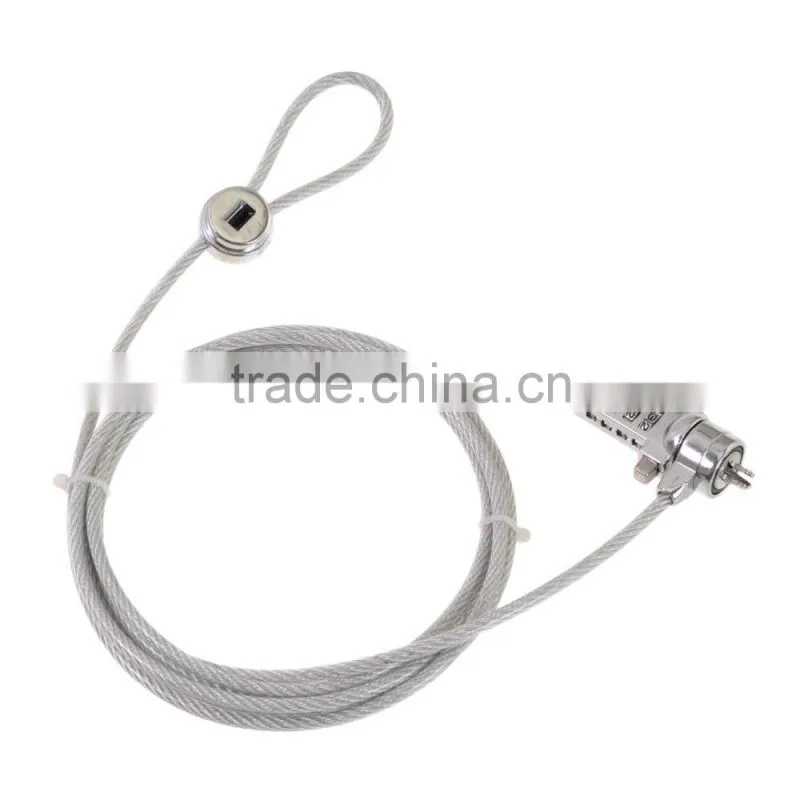 2016 for sale Notebook Laptop Chain Security small retractable Cable Lock for HP DELL Sony Acer Luggage