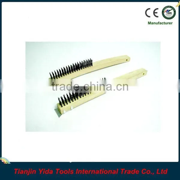 Wooden Handle Scratch Brush