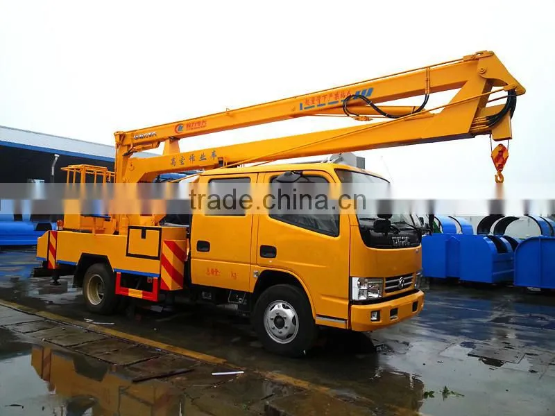 DFAC Hubei 14m Hydrauli Aerial Cage