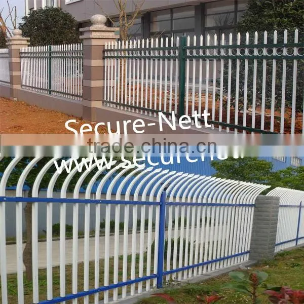 ornamental galvanized spray factory rails with spear top/modern railing designs/railing stainless steel outdoor