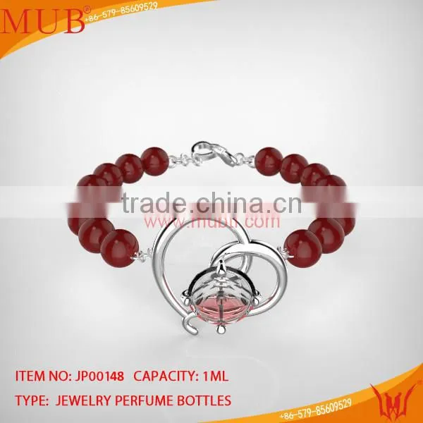 2014 Newest Fashion Design Agate Perfume Jewelry Necklace Pendant