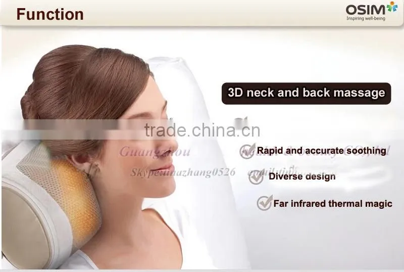 2017 Neck waist leg and shoulder massage pillow Blood Circulation factory price