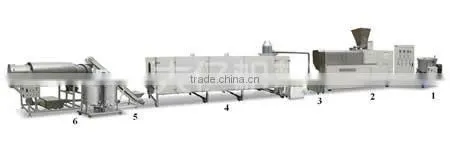 Dogs Application and Pet Food Type pet snack extrusion machine from jinan dayi