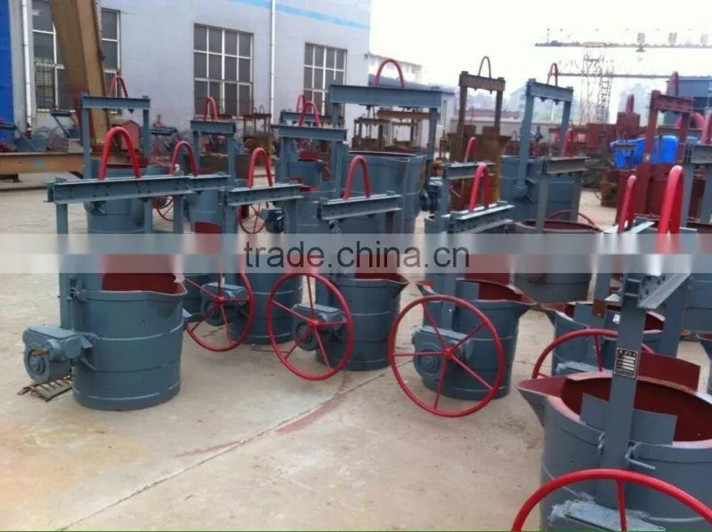 2016 new foundry pouring steel ladle/iron pouring ladle with good reputation