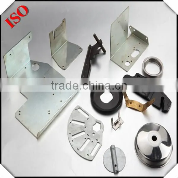 Yellow zinc plating stamping assembled part custom made supplier