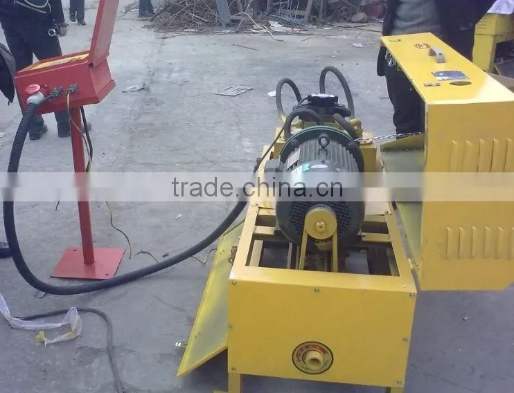 GTQ5-12 heavy duty high power utility wire straightening cutting machine