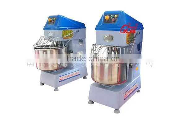 SS Automatic Double Speed Bakery Dough Mixer with high efficiency