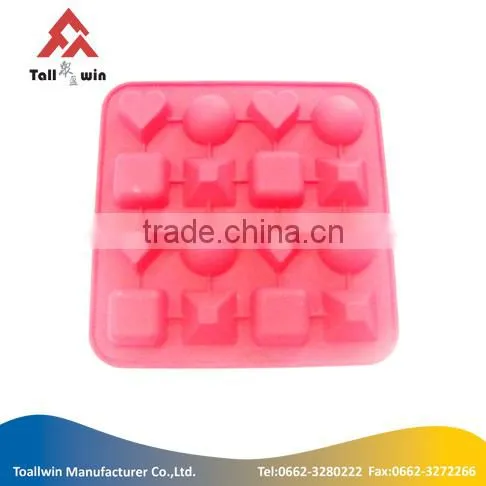 Novelty silicone cake mold set