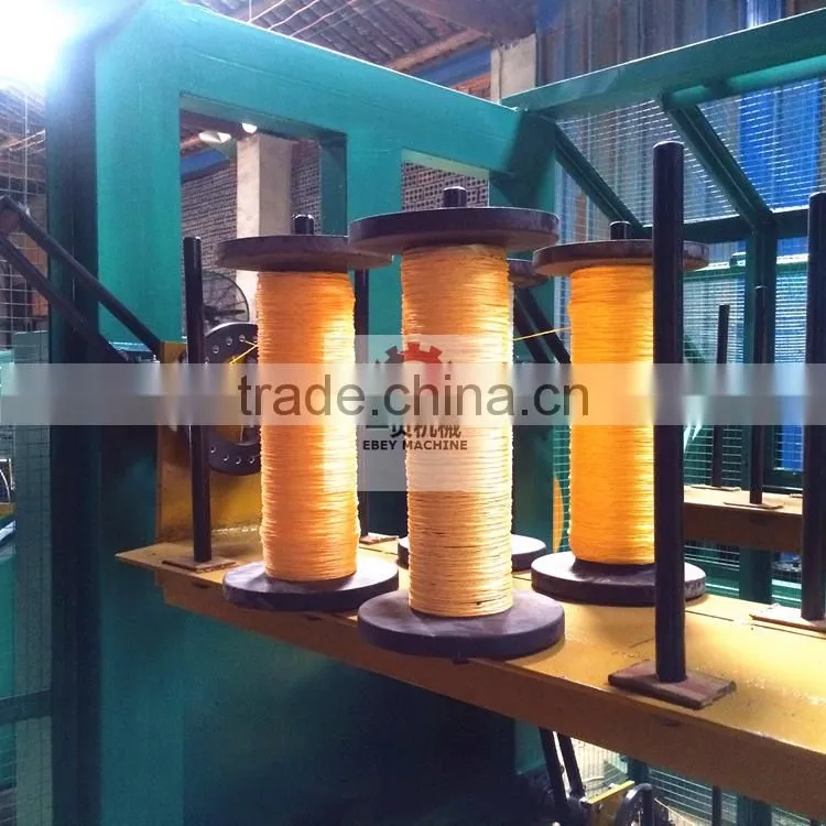 Polypropylene Polyester Making Flax Wrie Rope Twisted Machine