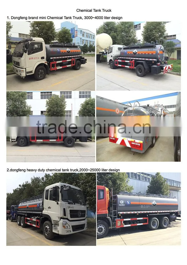 chemical tank vehicle