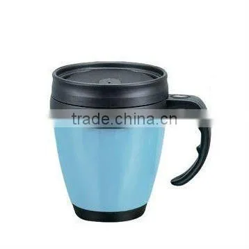 9oZ double wall mini plastic Portable cup auto mug plastic advertisement Auto mug plastic auto mug accept printing LOGO