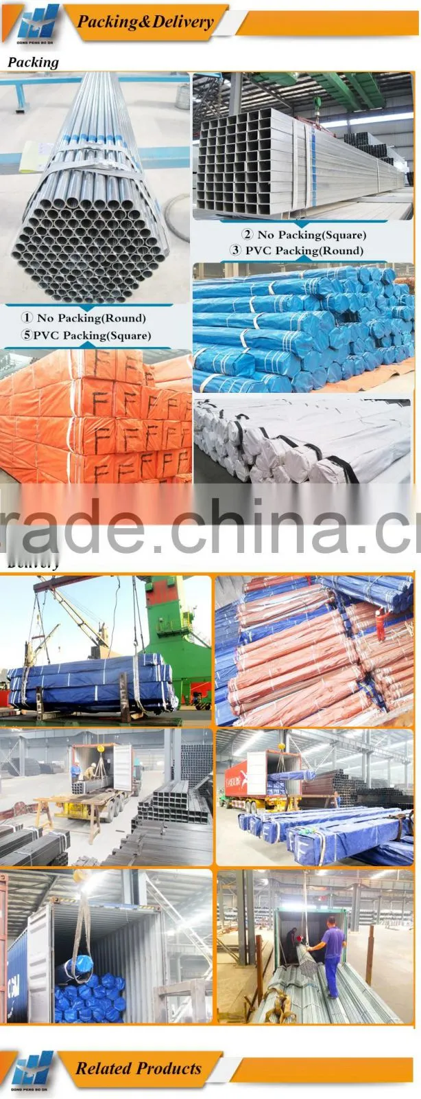 200*200*7.5mm black square steel pipe black square steel tube