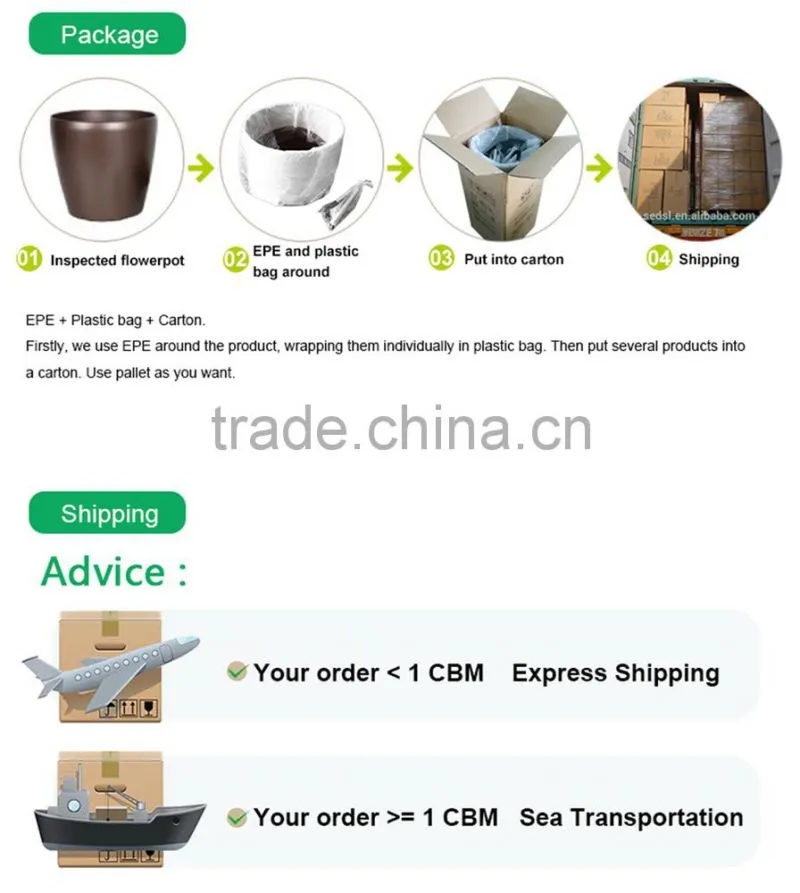 2016 new garden pot garden flower pots garden planter decoration flower panters