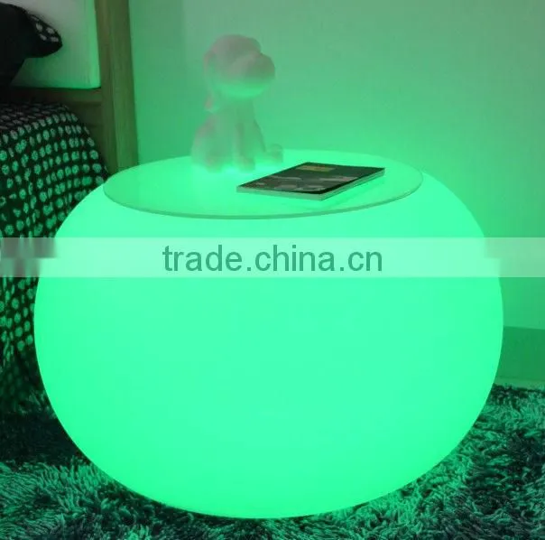 Multi color change decorative led night club table