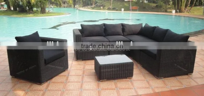 New Design Garden Furniture Rattan Sofa Set