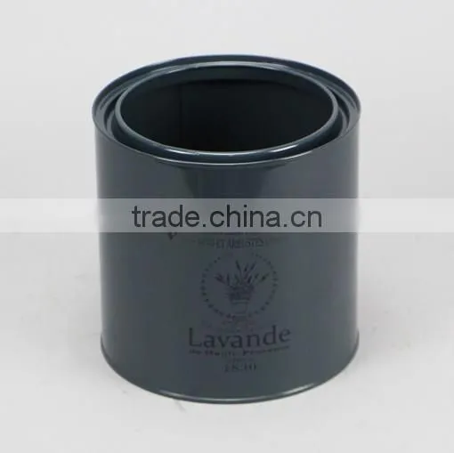 2016 new style metal round custom printed tin box for gift