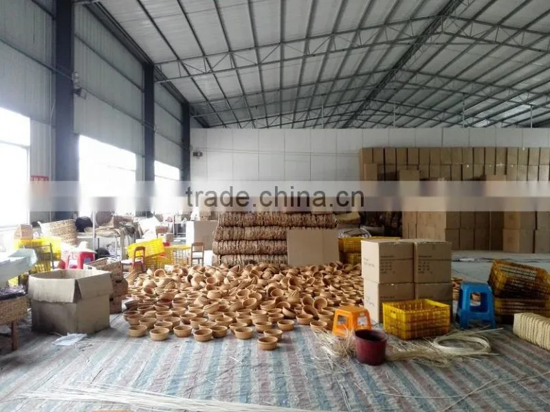 Eco-friendly rattan insulation mat for table, heat protection