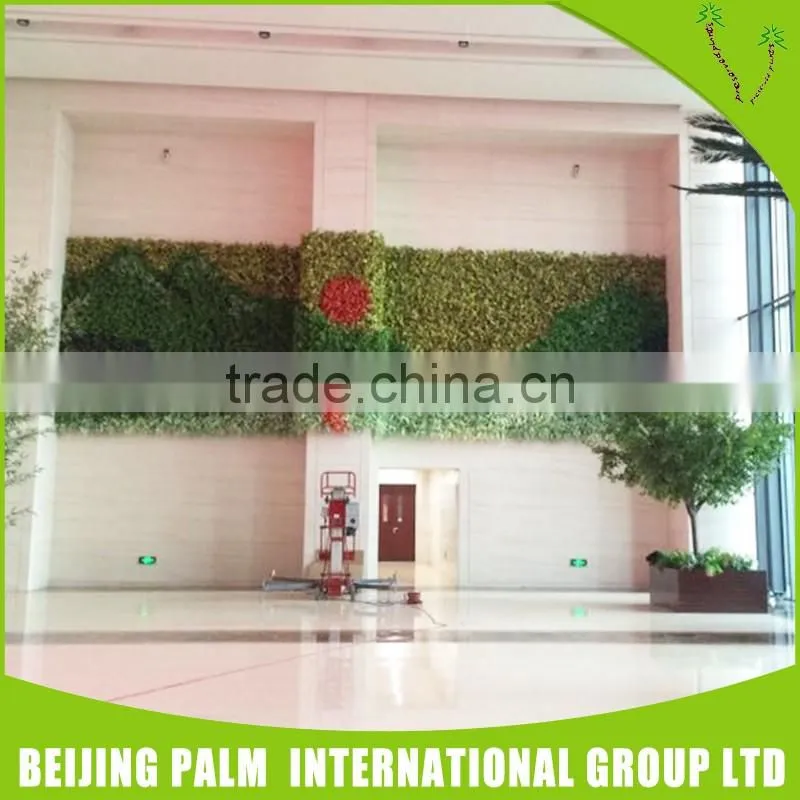 Latest Custom Design Artificial vertical plant wall
